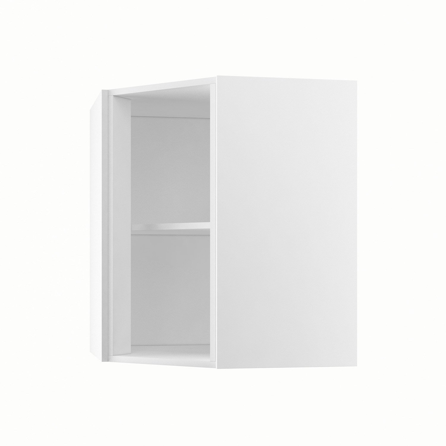 Pose meuble haut d'angle cuisine
