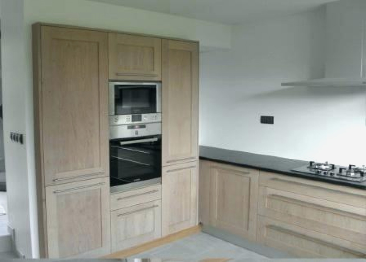 Meuble haut cuisine chene clair