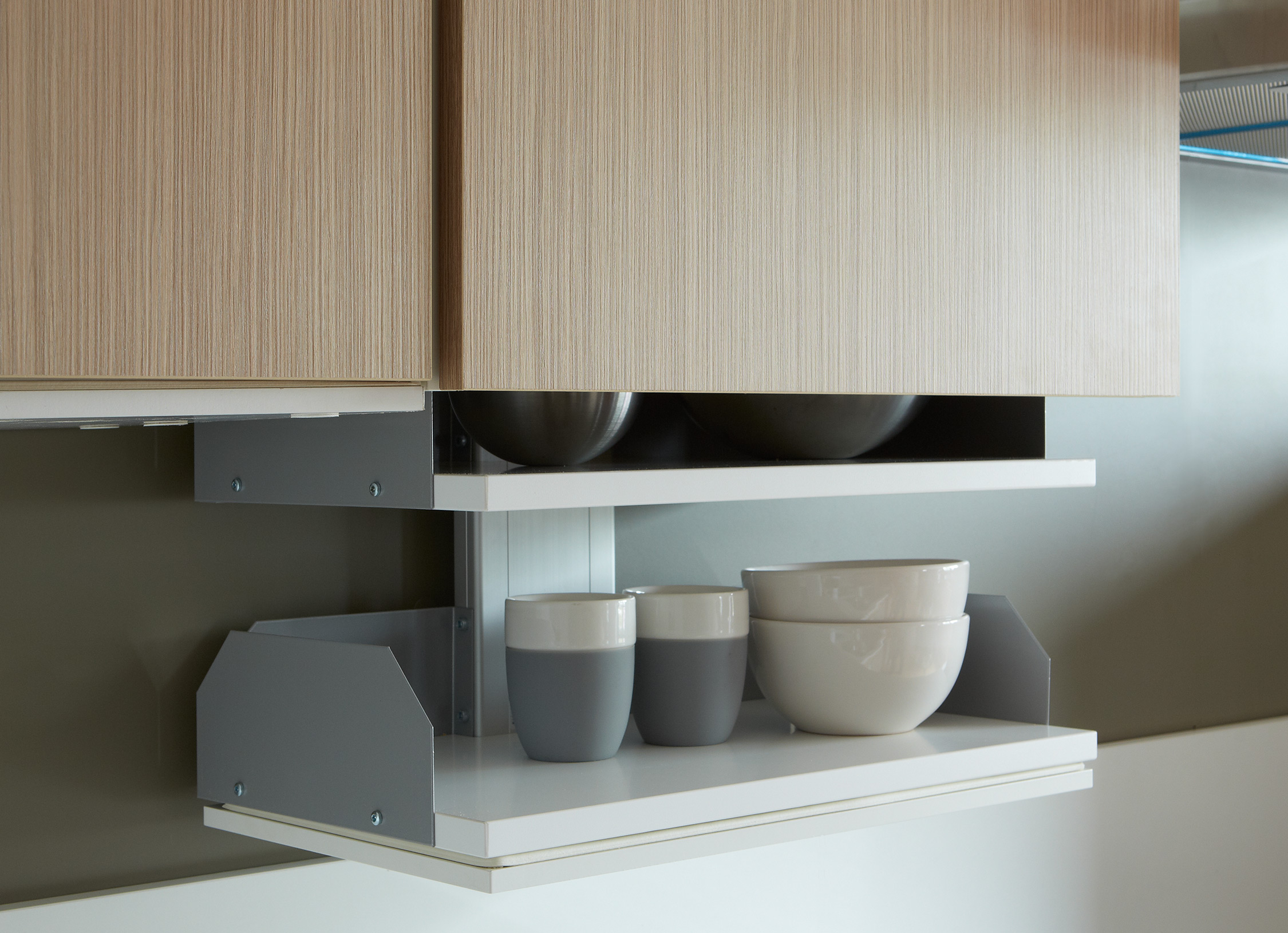 Meuble haut cuisine marron
