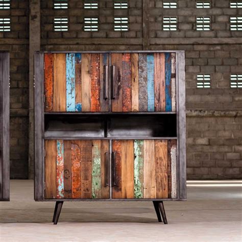 Meuble haut cuisine style industriel