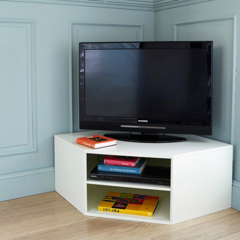Meuble d'angle blanc laqué ikea