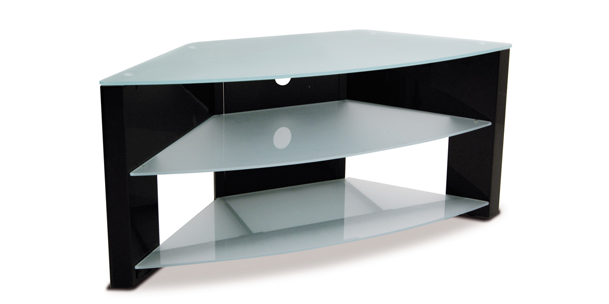 Meuble d'angle en verre