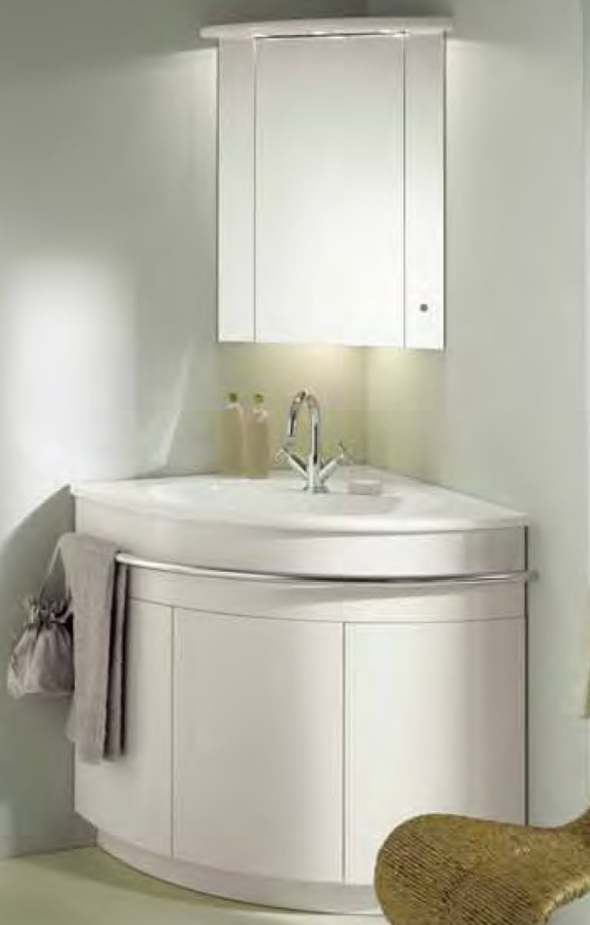Meuble d'angle pour salle de bain