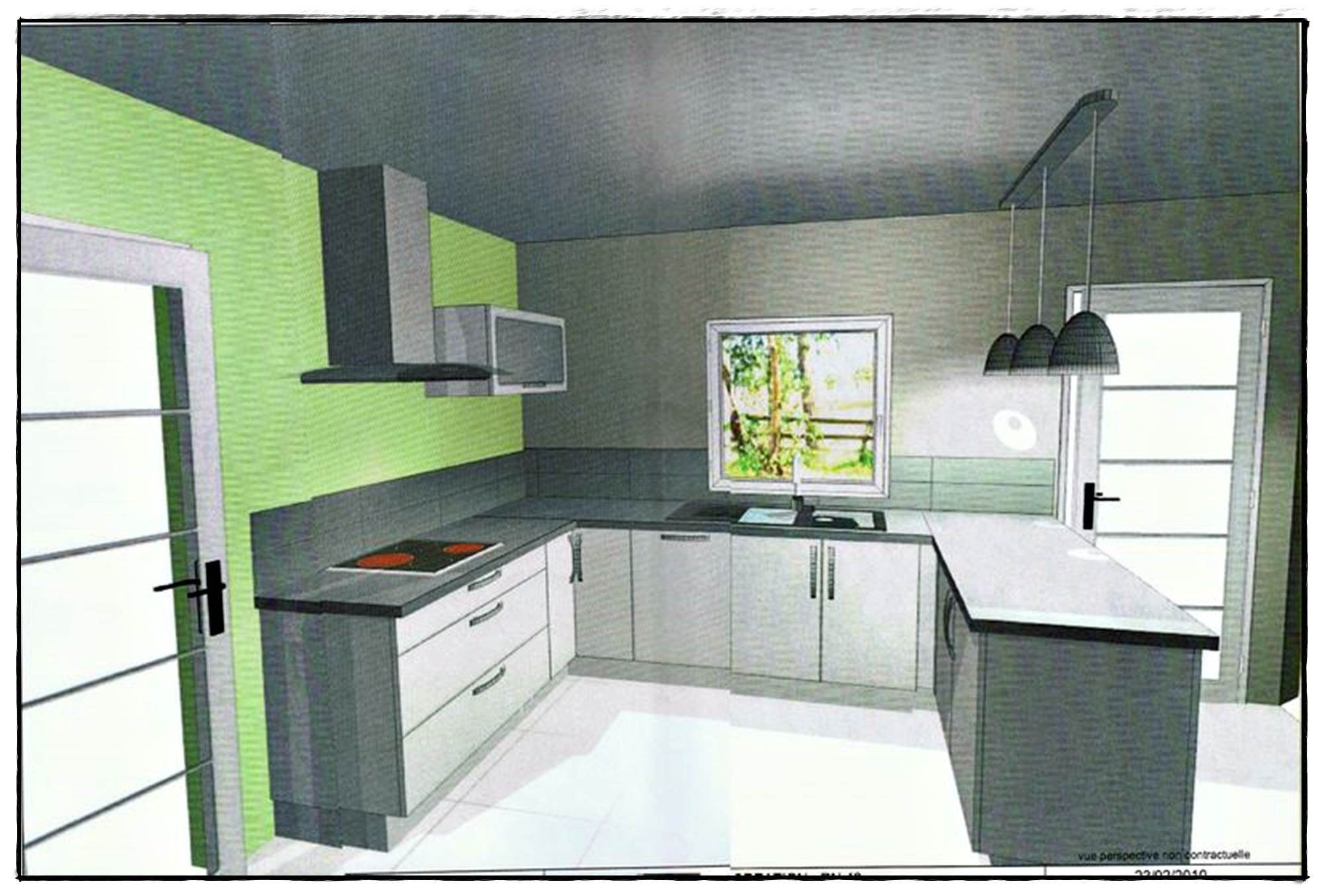 Meuble dangle haut cuisine mobalpa
