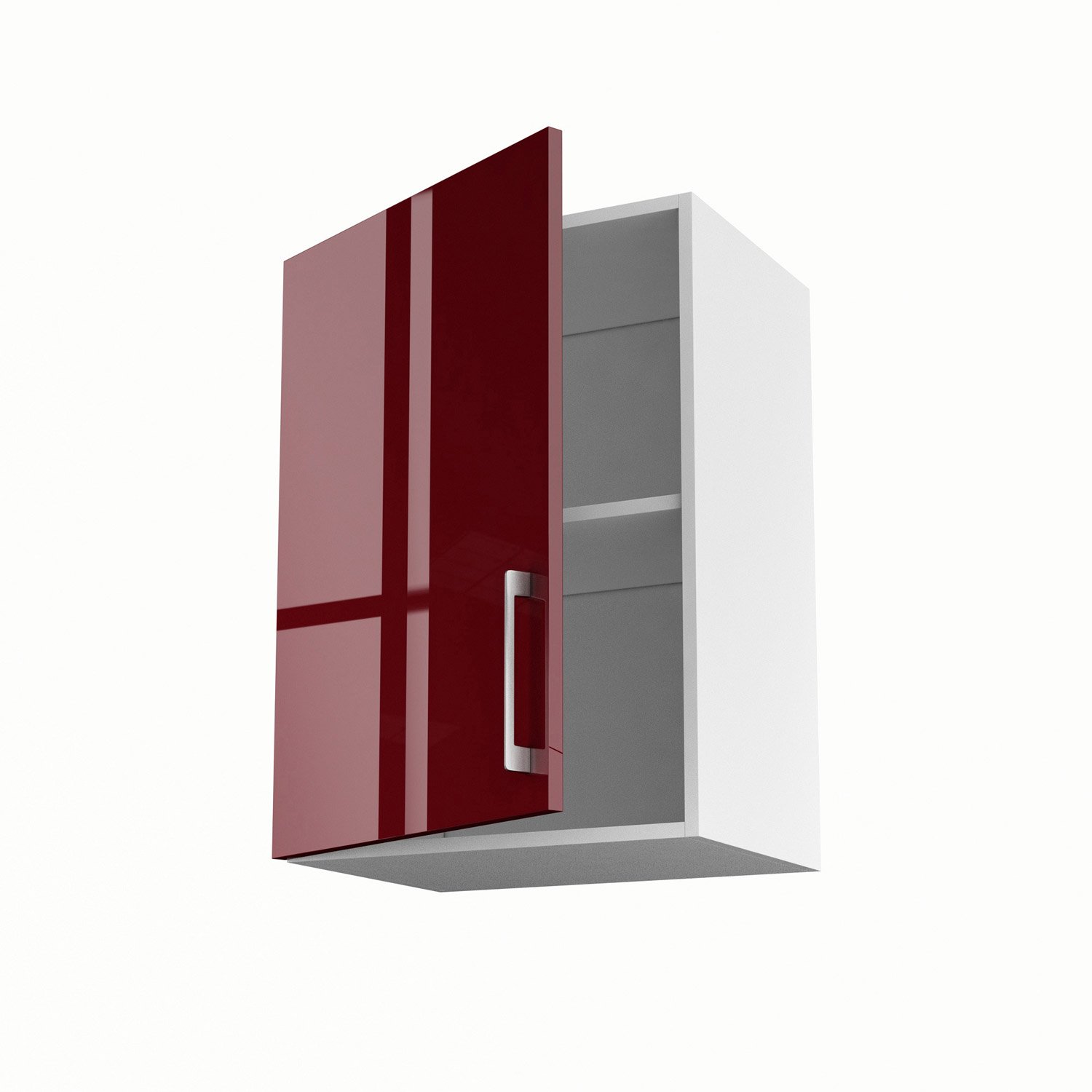 Meuble haut cuisine rouge but