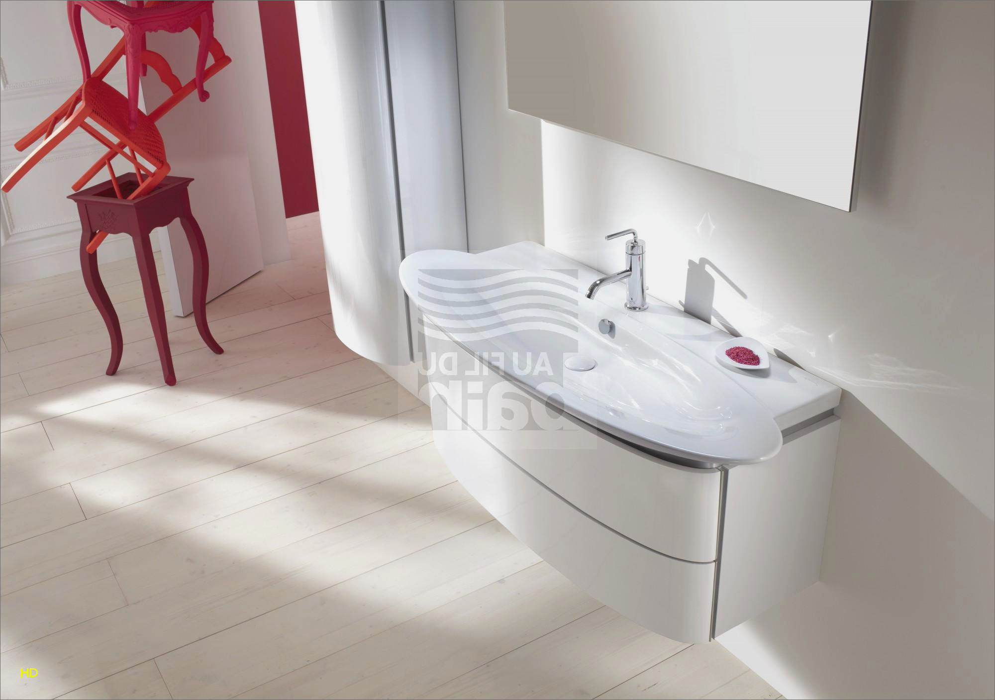 Meuble d'angle salle de bain cedeo