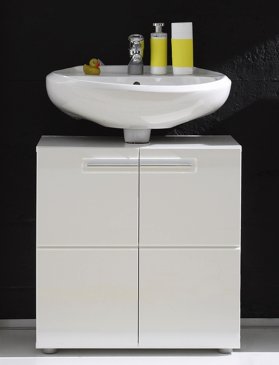 Meuble d'angle sous lavabo salle de bain