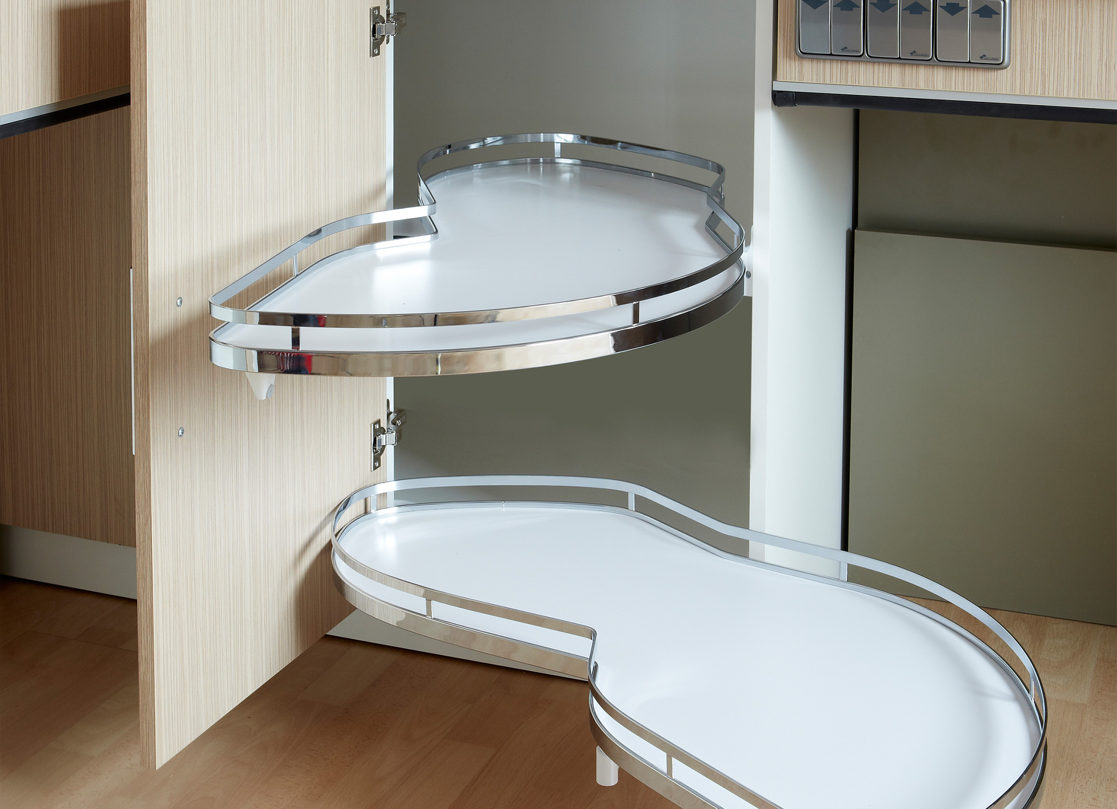 Meuble d'angle cuisine encastrable