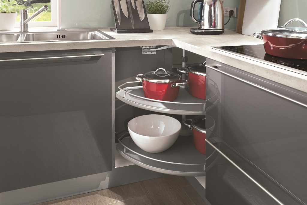 Meuble d'angle pour cuisine aménagée