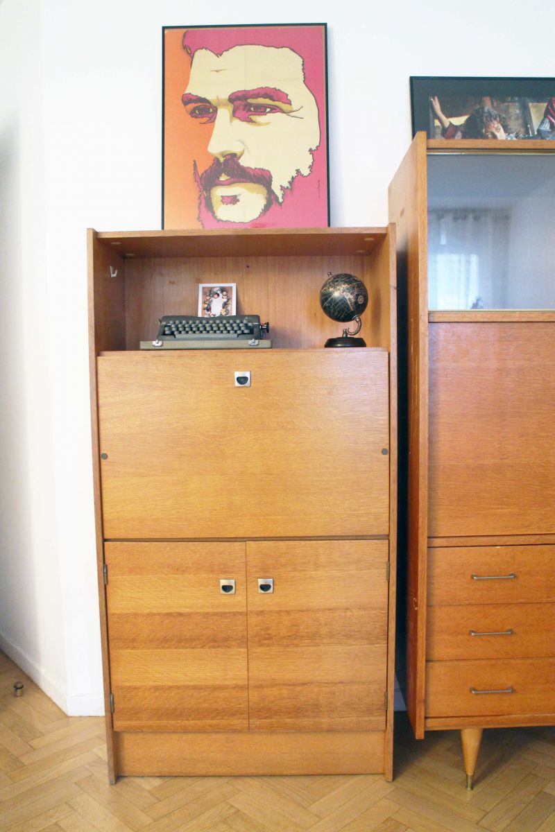 Meuble secrétaire style scandinave