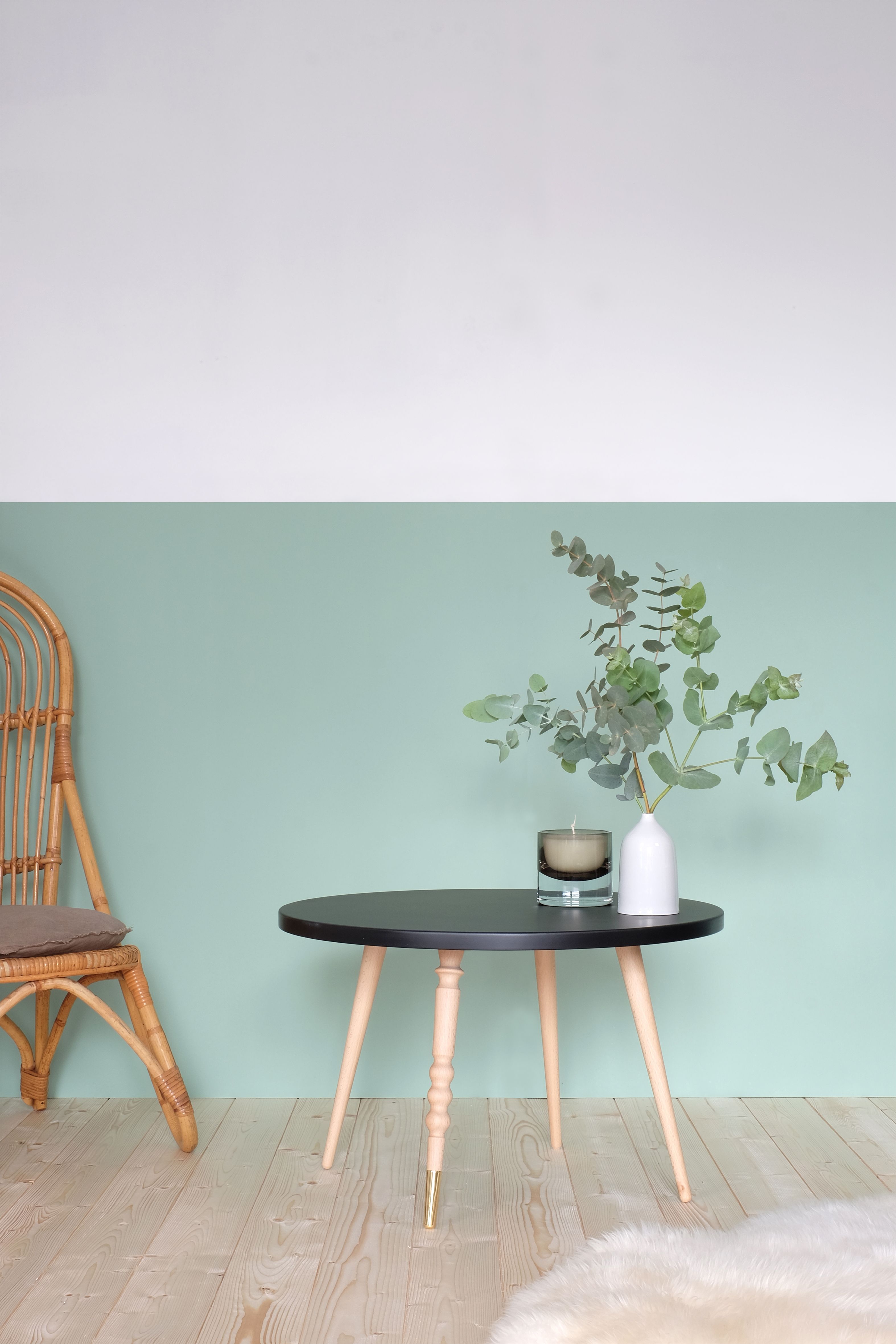 Table salon bois style scandinave