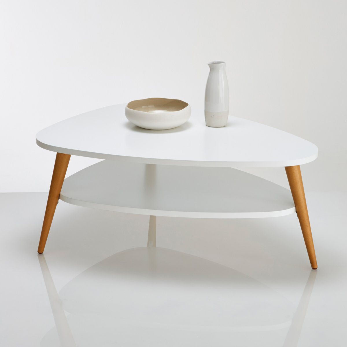 Table basse style scandinave ovale