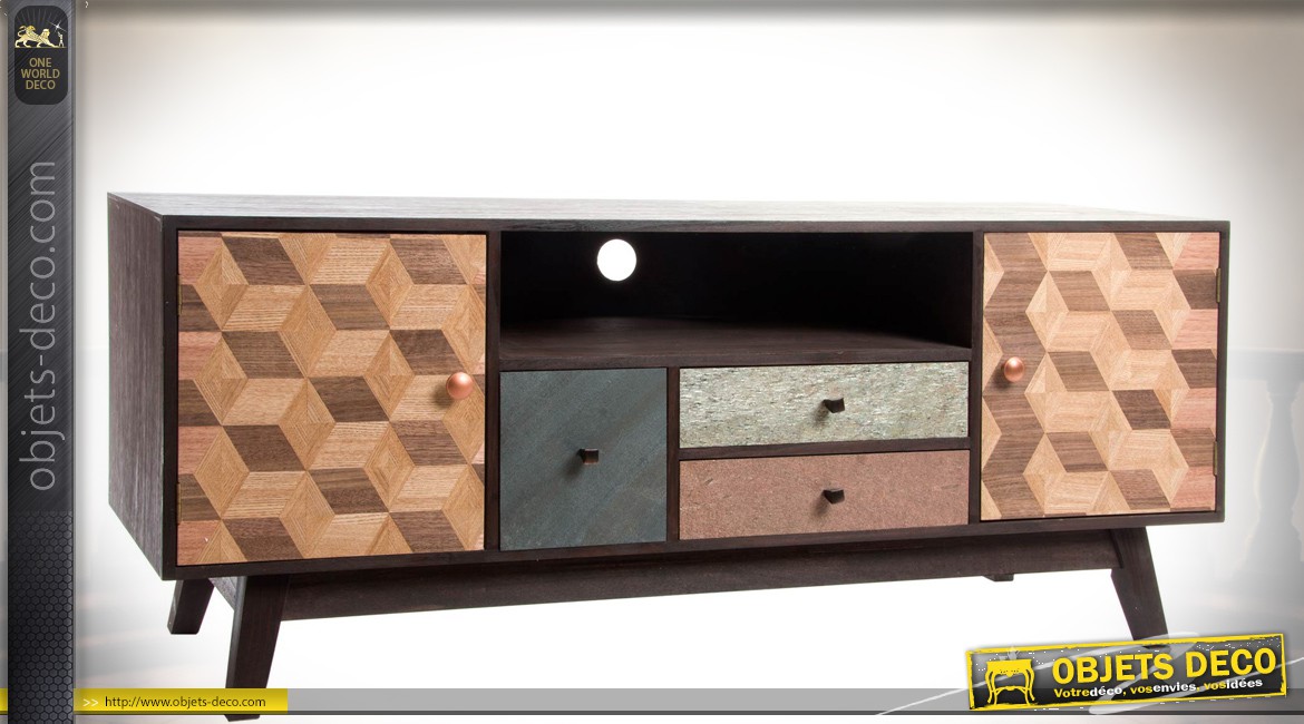 Meuble scandinave 2 portes