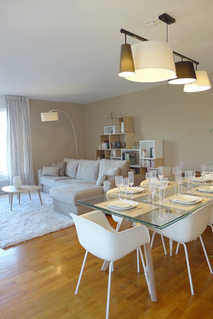 Salon sejour style scandinave