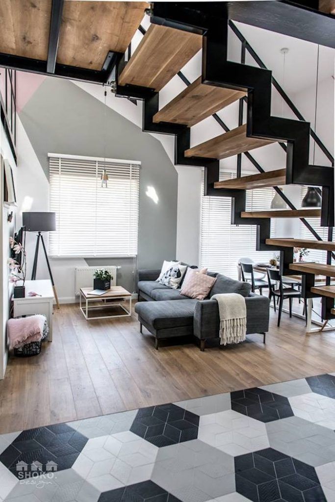 Salon industriel scandinave