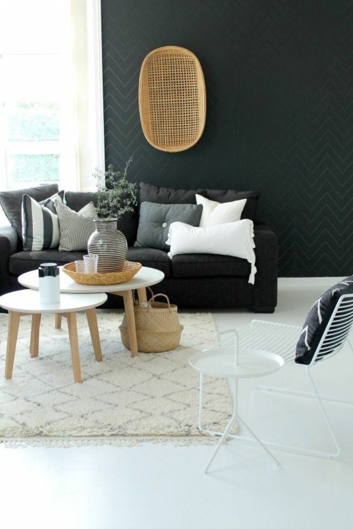 Chaise de salon design scandinave