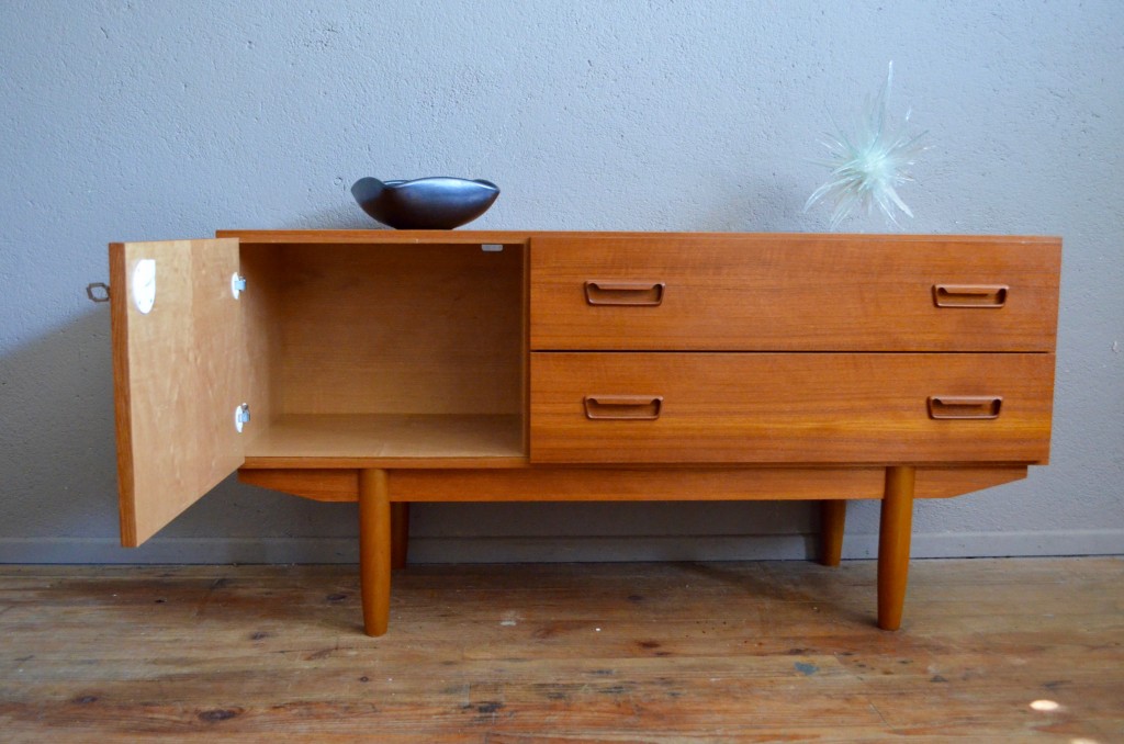 Meuble tv scandinave teck