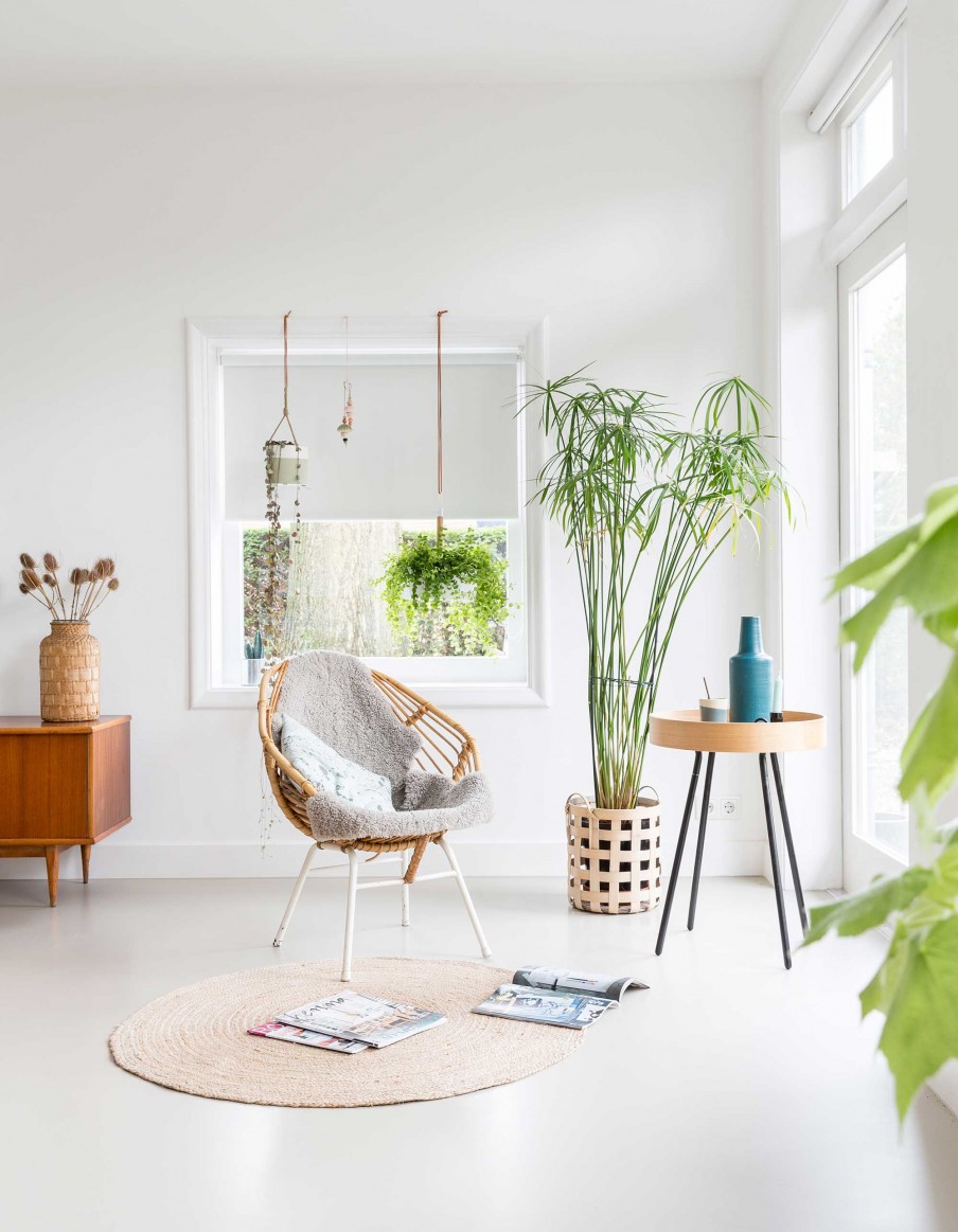 Deco salon noir blanc gris scandinave