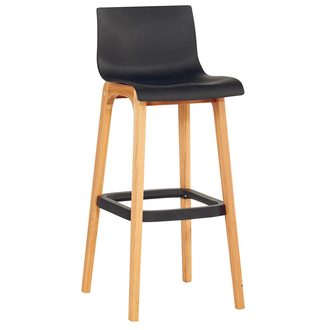 Chaise haute de bar scandinave