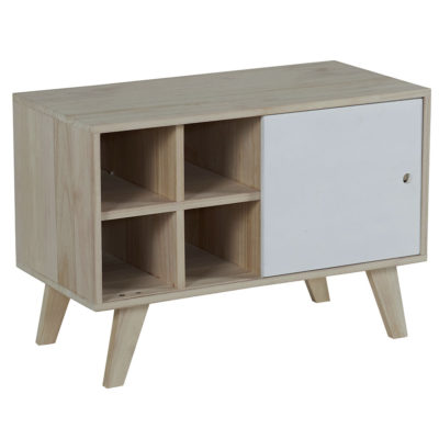 Meuble tv bois cocktail scandinave