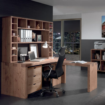 Meuble informatique cocktail scandinave