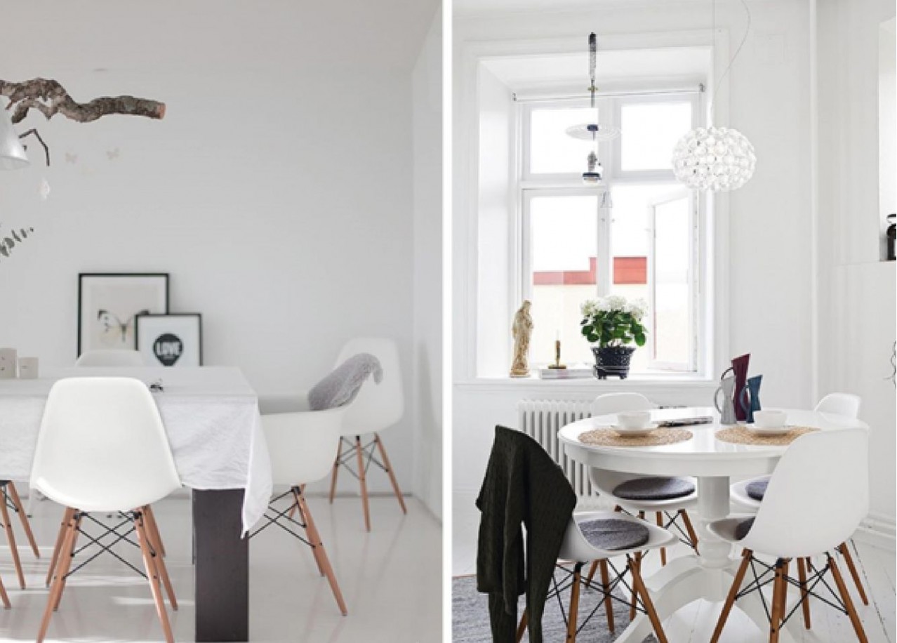 Chaise scandinave dsw eames