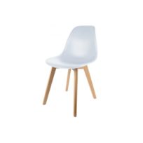 Chaise esprit scandinave pastel