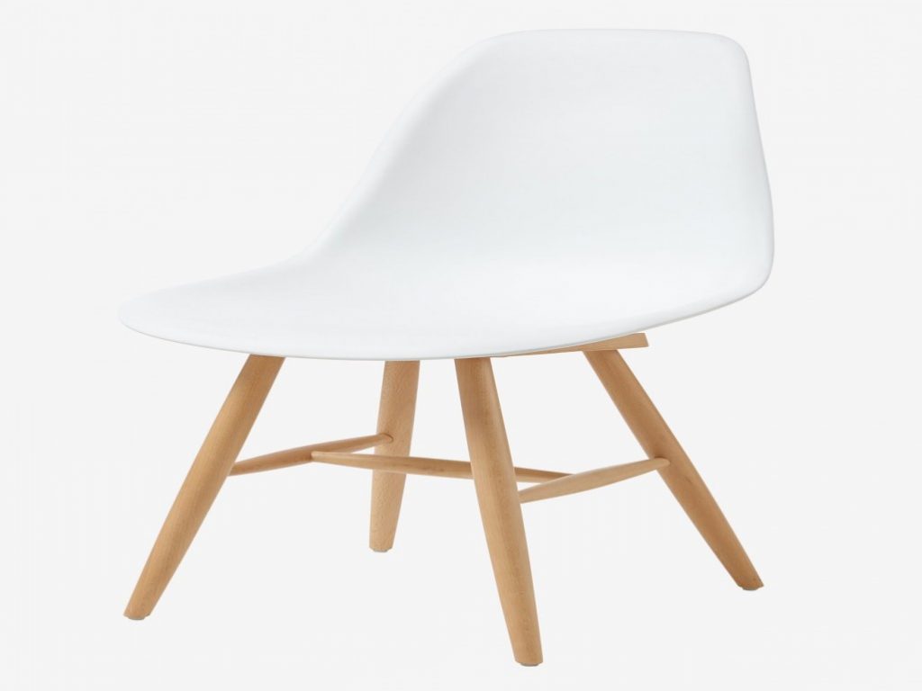 Chaise scandinave assise 45 cm