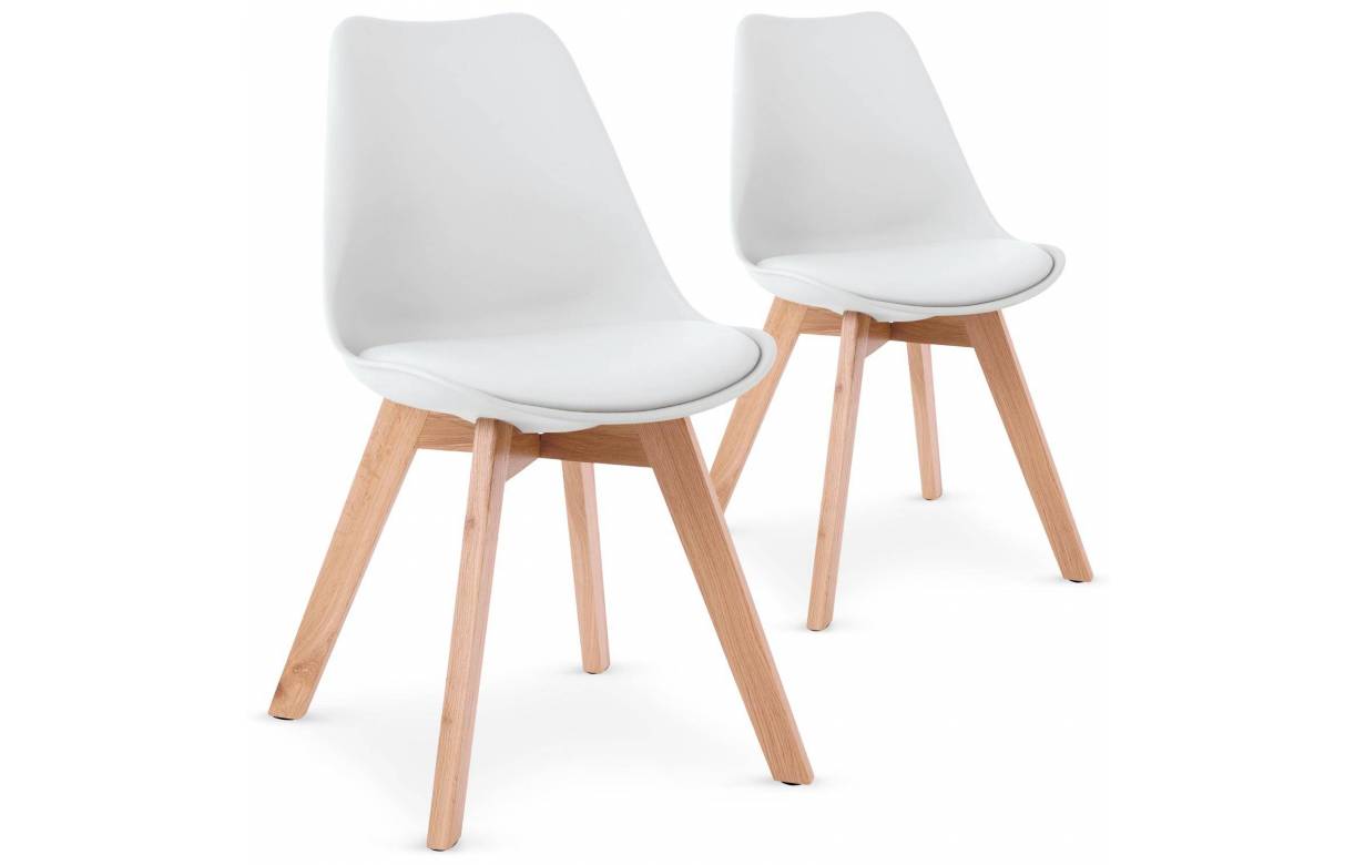 Pied chaise scandinave