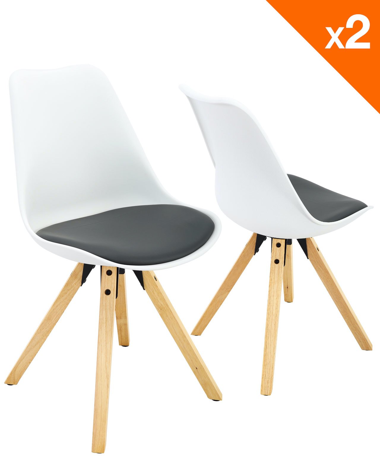 Galette de chaise style scandinave