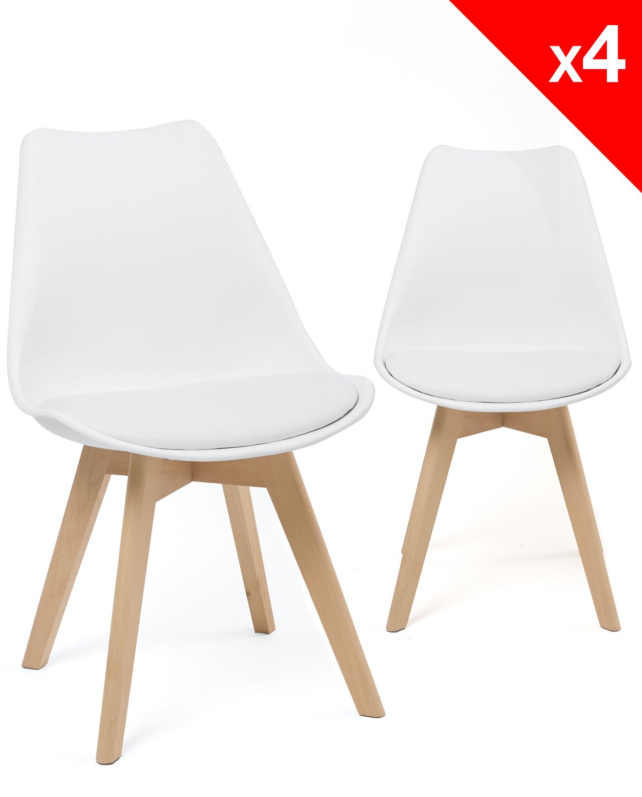 Chaise scandinave par lot