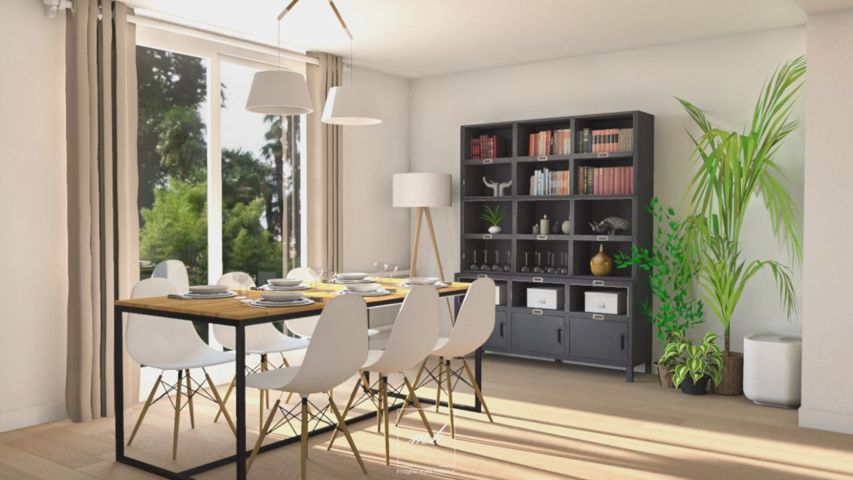 Amenager un salon scandinave
