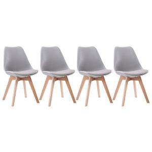 Chaise scandinave catherina gris