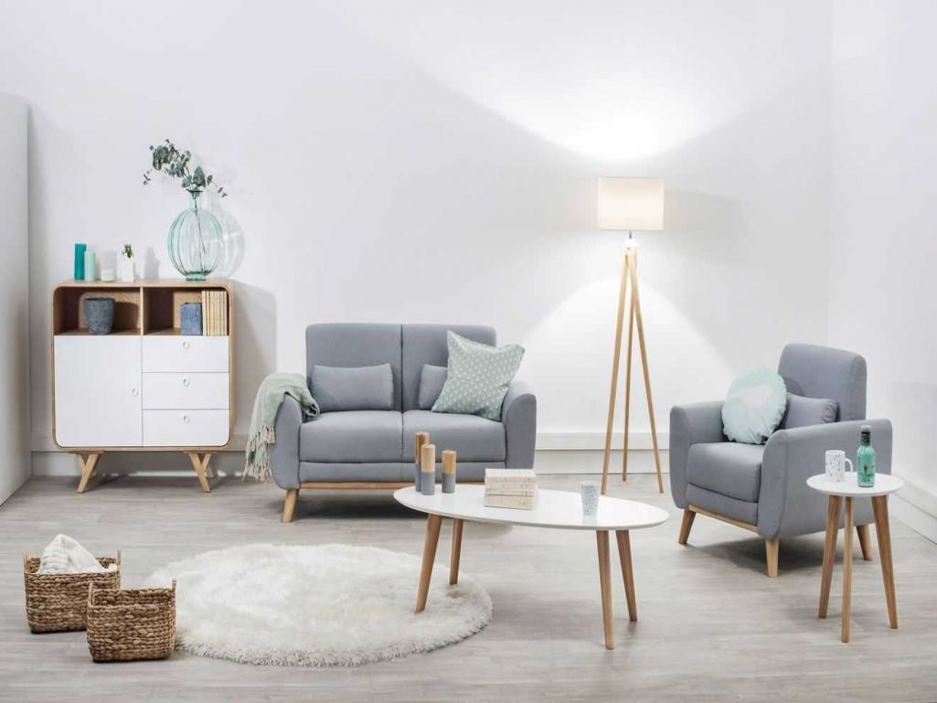 Deco salon beige scandinave
