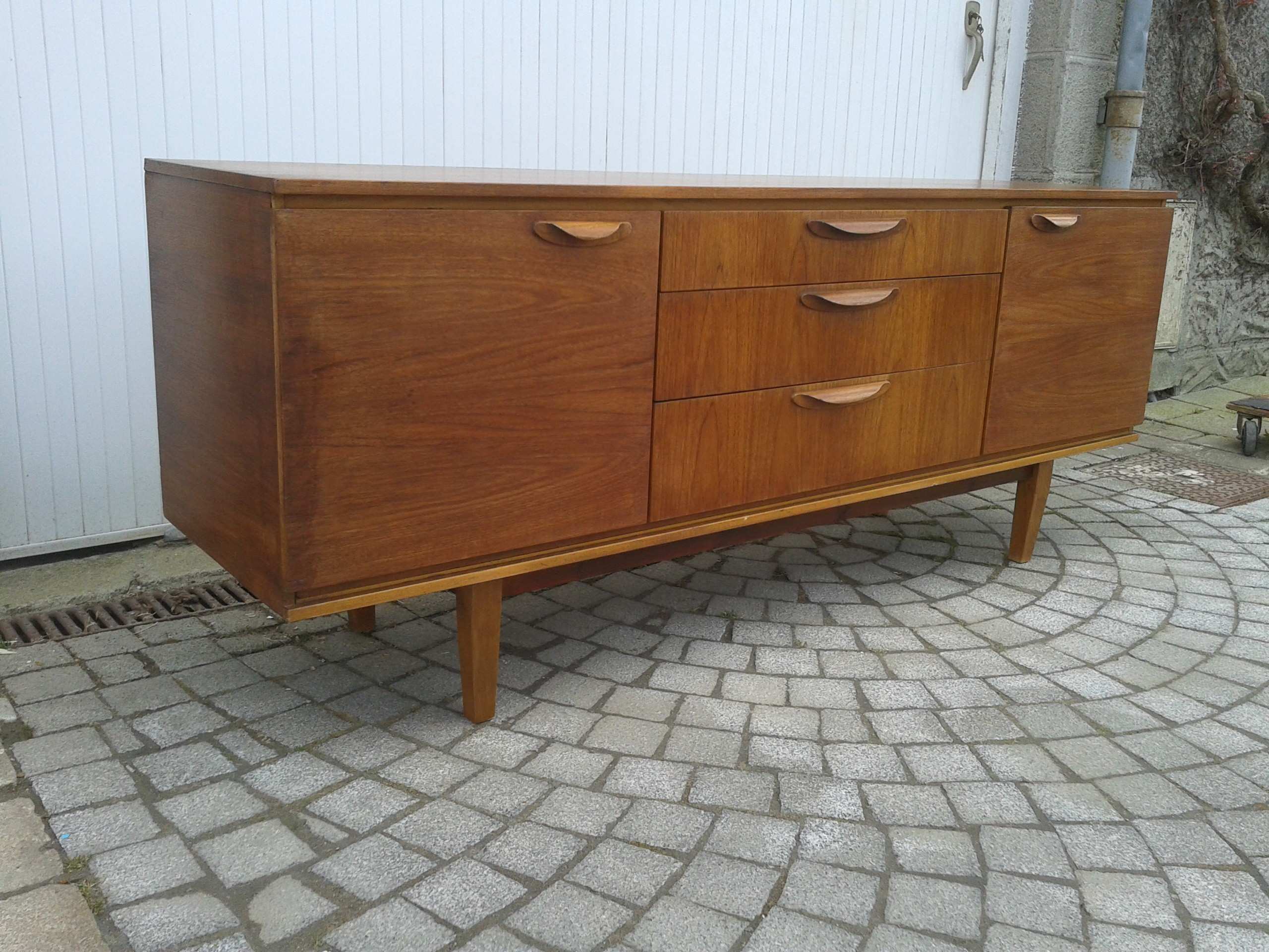 Meuble teck cocktail scandinave