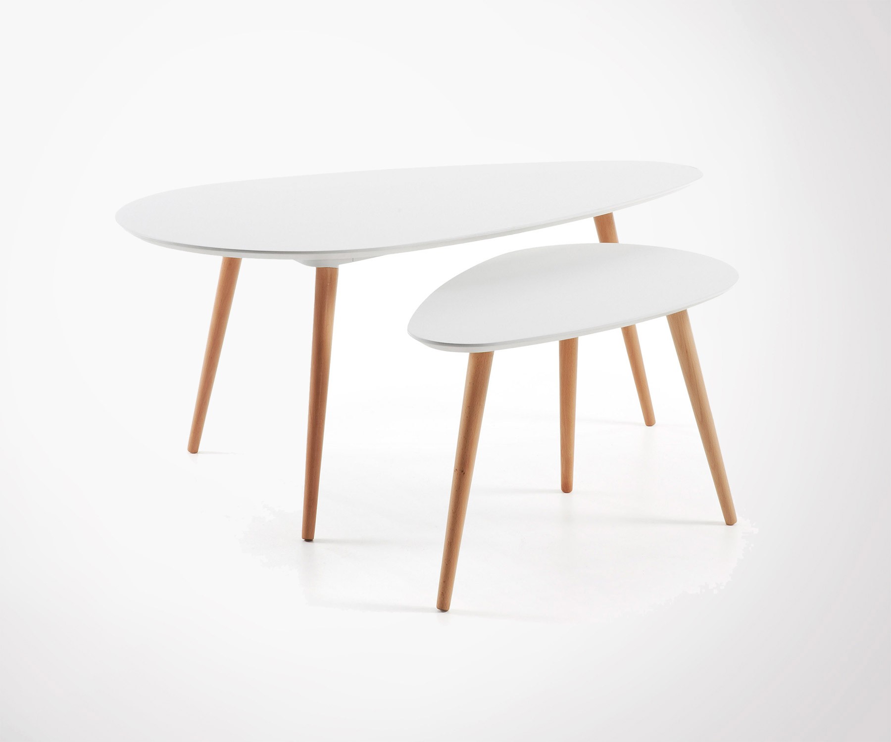 Table basse design scandinave totem
