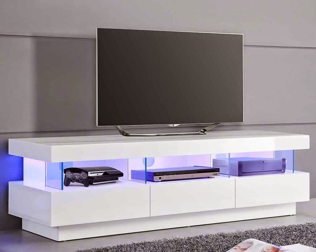 Meuble tv rangement mural scandinave