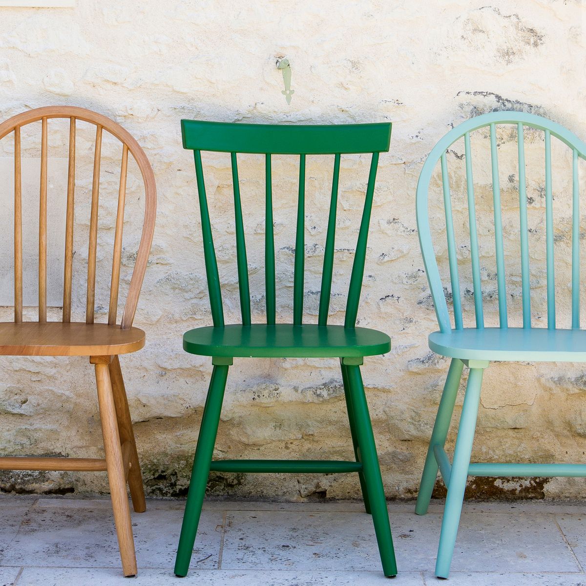 Chaise a barreau scandinave