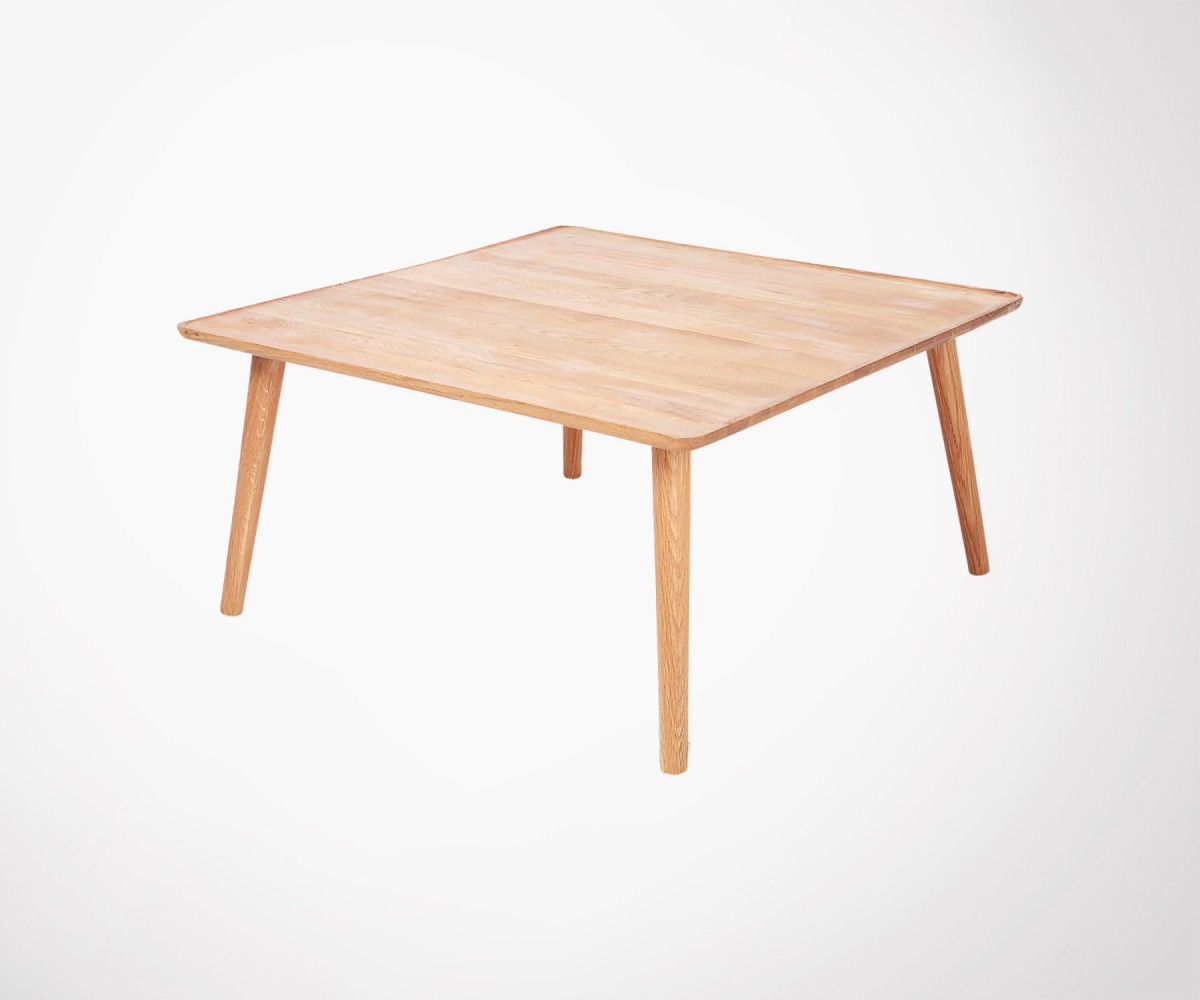 Grande table scandinave carré