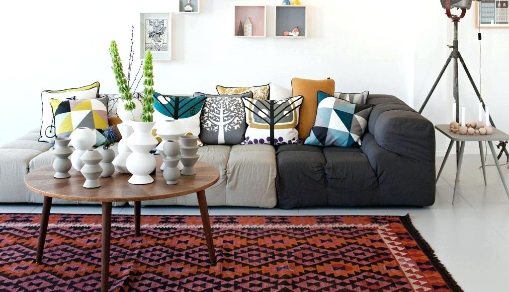 Salon scandinave coussin