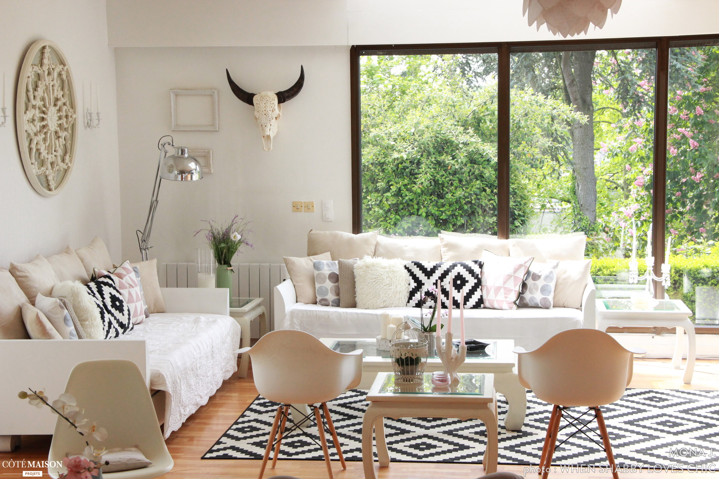 Déco salon style scandinave