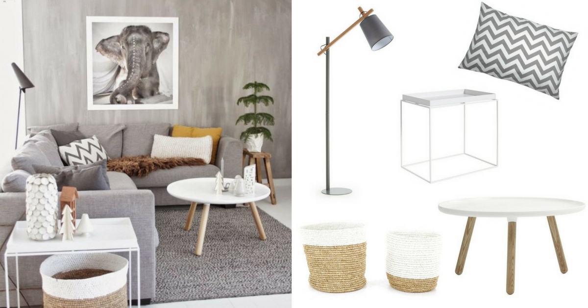 Inspiration deco salon scandinave