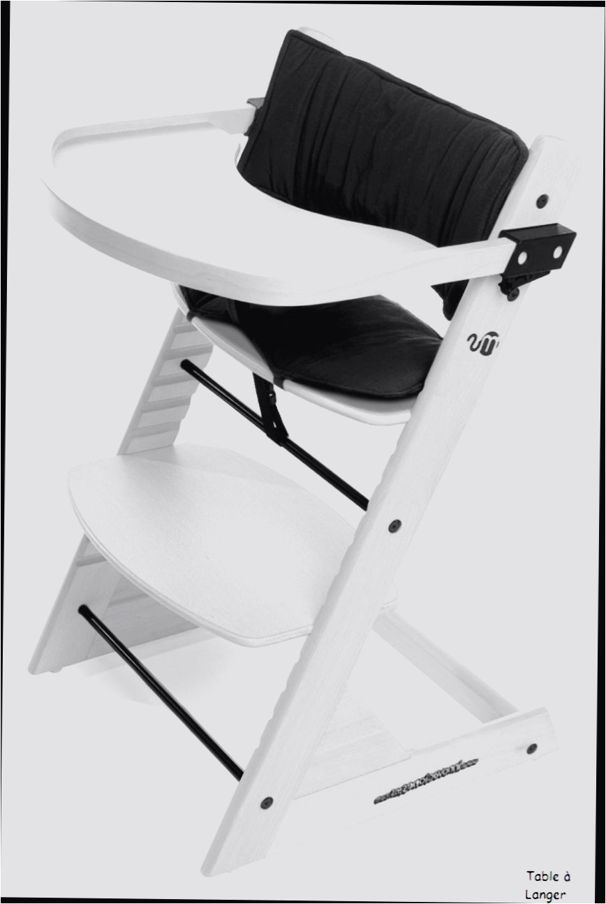Gifi table de chevet scandinave