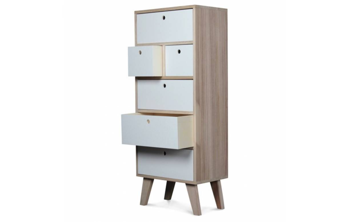 Meuble rangement style scandinave