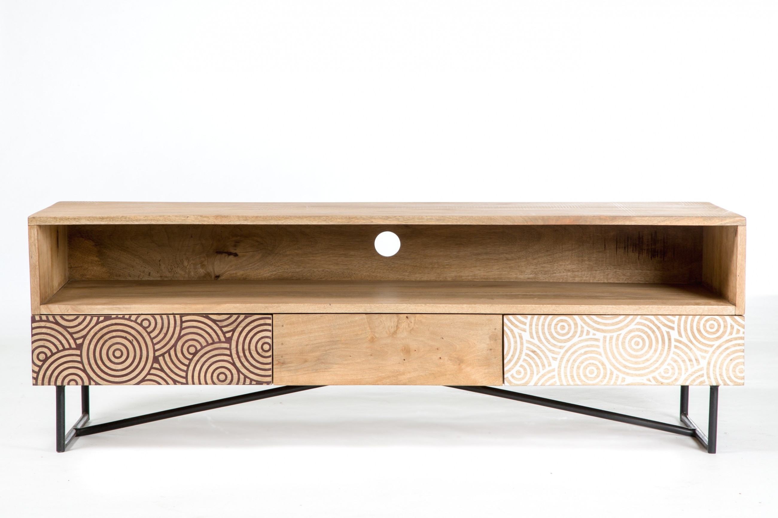 Meuble industriel cocktail scandinave