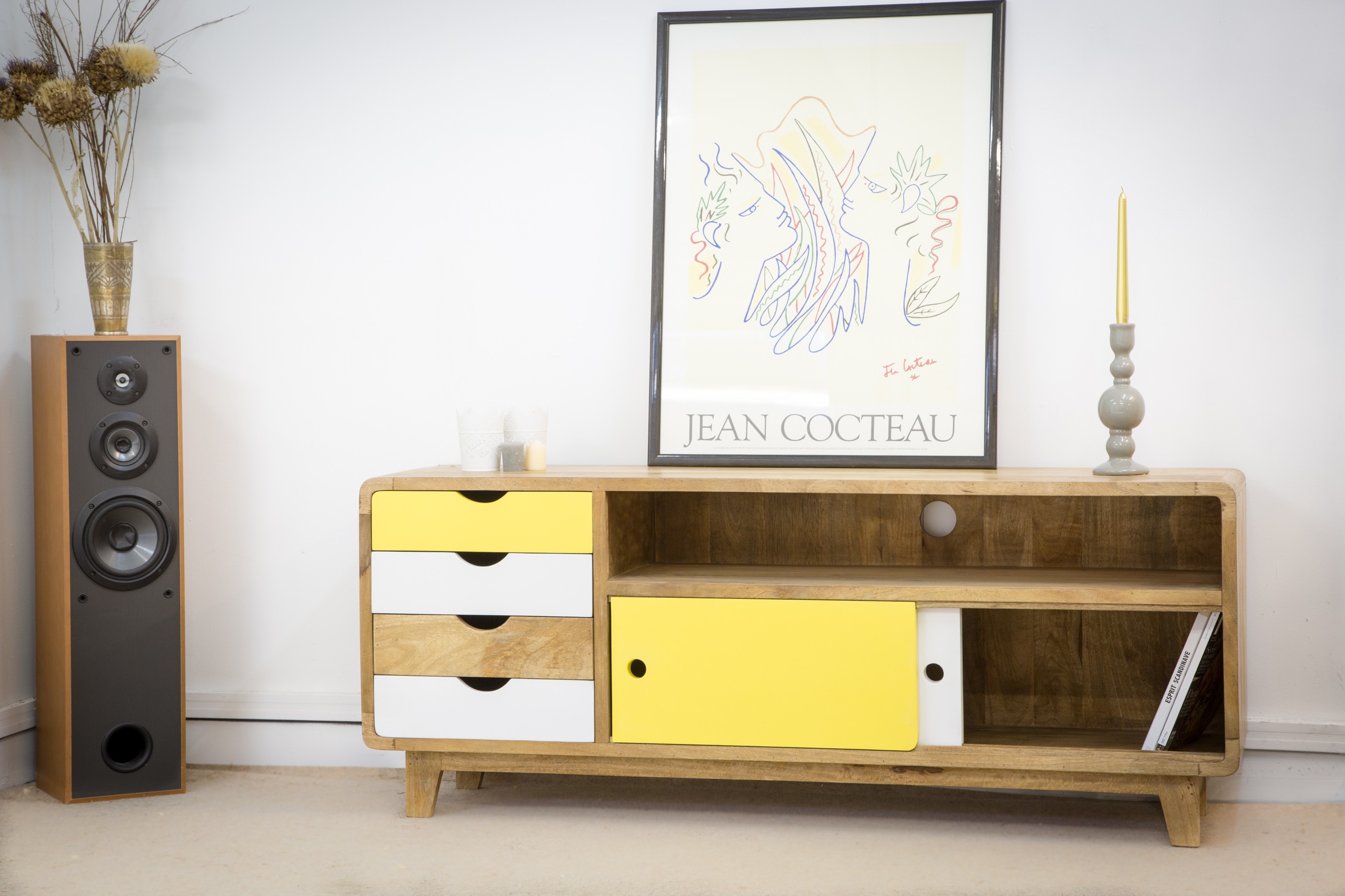 Meuble deux portes scandinave