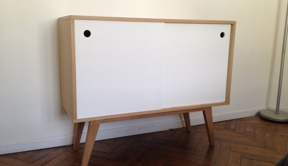 Petit meuble bas scandinave