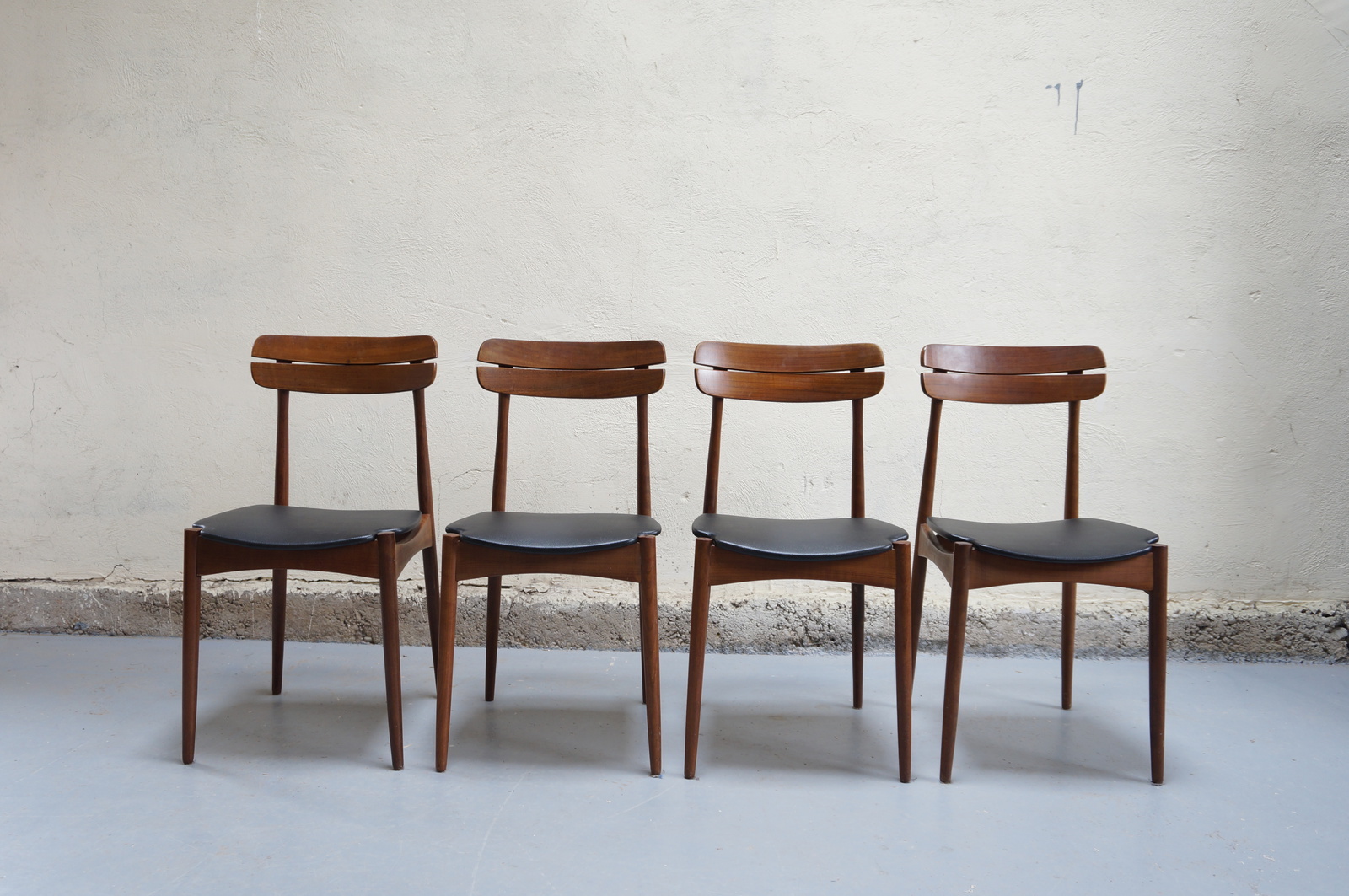 Chaise scandinave palissandre