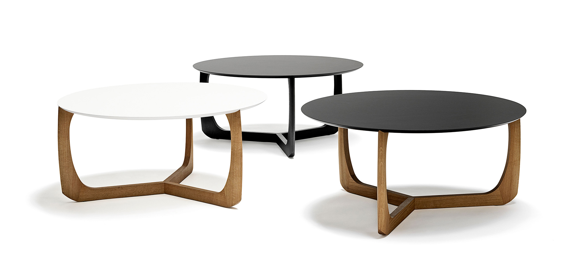 Table salon scandinave metal