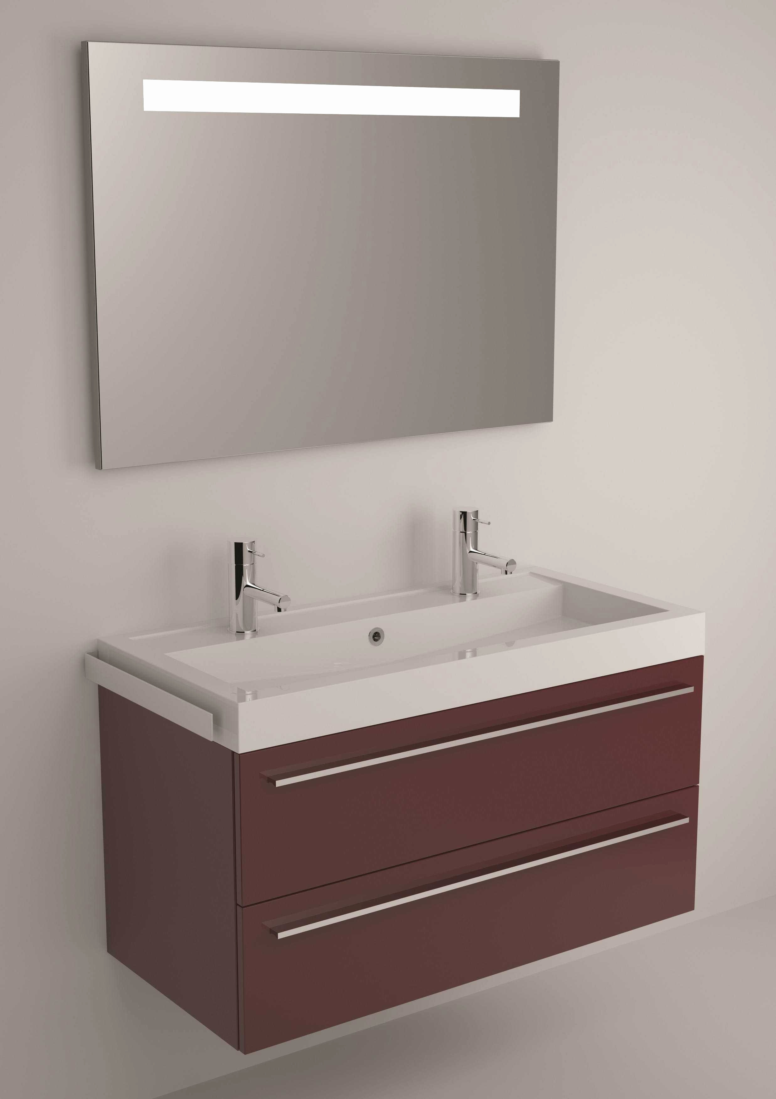 Meuble lavabo cocktail scandinave